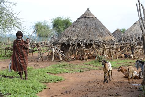 Hamar Village 6 Turmi Pictures Ethiopia In Global Geography