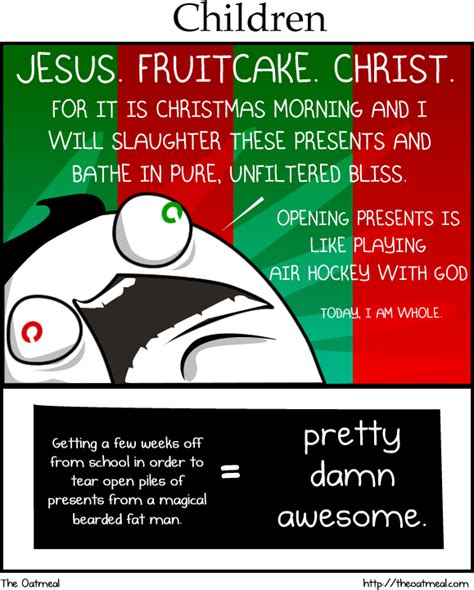 How Different Age Groups Celebrate Christmas The Oatmeal Christmas