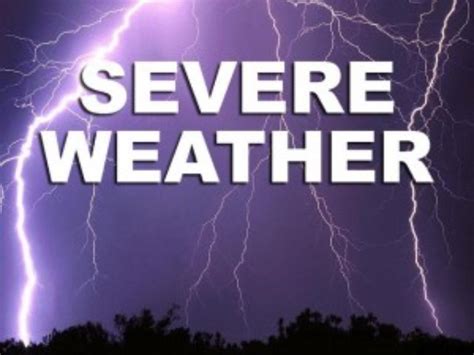 A severe thunderstorm warning (s.a.m.e code: WARNING: Severe thunderstorm approaching | Springs Advertiser