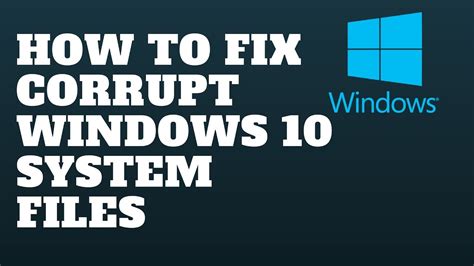 How To Fix Corrupt Files On Windows 10 Easytutorial Vrogue