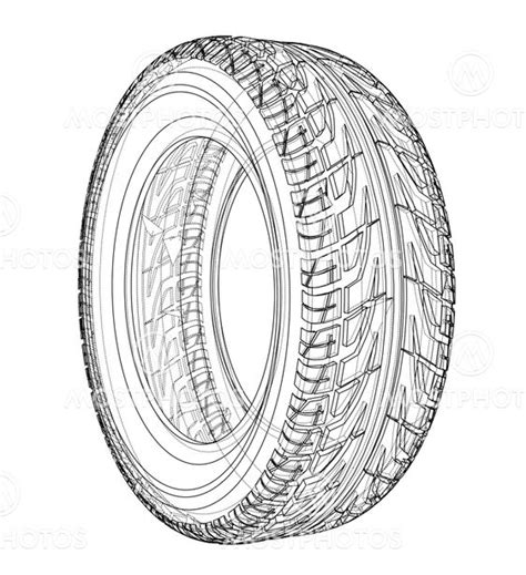 Car Tire Drawing Learn How To Draw Car Tire Pictures Using These