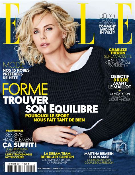 Charlize Theron Elle Magazine France May 2016 Issue Celebmafia
