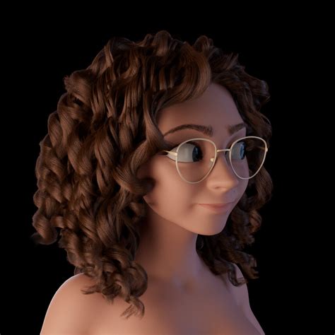 Andrii Afanevich Curly Haired Girl