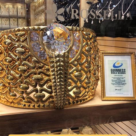 Get Mesmerised By The Worlds Largest Gold Ring At Gold Souk Dubai