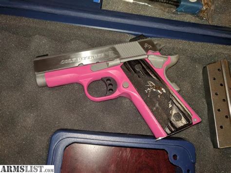 Armslist For Sale Talo Pink Colt Defender In 9mm