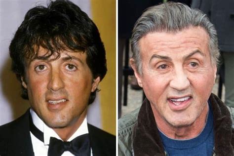 Sylvester Stallone Then And Now Faithful Congregation Sylvester