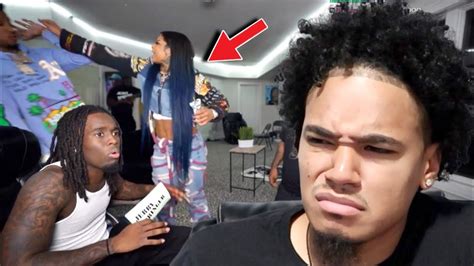 No Home Training Chrisean Rock And Blueface Get Into Fight On Kai