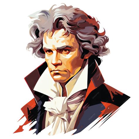 Premium Photo Elegant Portrayal Ludwig Van Beethovens Vector