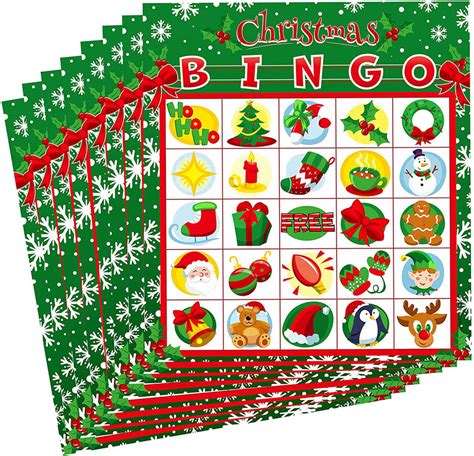 Joyin Christmas Bingo Cards For Kids