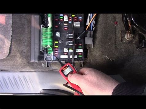 Trailblazer interior light fuse location (and testing the ...