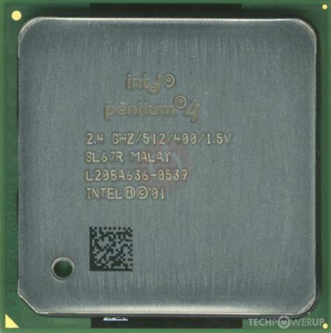 Intel Pentium 4 24 Specs Techpowerup Cpu Database