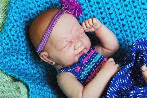 Crying Baby Girl Lifelike Reborn Preemie Anatomically Correct Washable