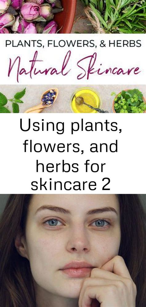Using Plants Flowers And Herbs For Skincare 2 Herbal Skin Care