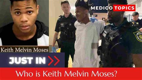 Who Is Keith Melvin Moses Suspect Shot And Killed Orlando Tv Journalist Is In Custody