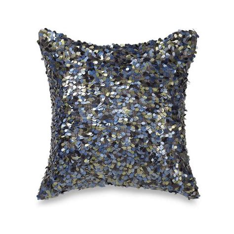 It may not be ideal for people with allergies, though. Nicole Miller Feathers 12" Sequin Toss Pillow - Bed Bath ...