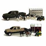 Photos of John Deere Toy Truck Horse Trailer