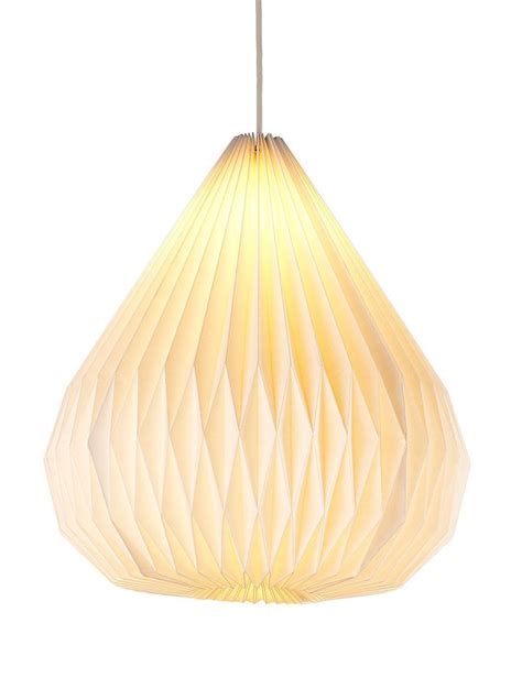 Folding Droplet Paper Ceiling Lamp Shade M S