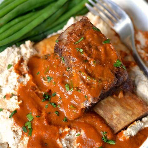 Whole30 Braised Short Ribs | Braised short ribs, Whole 30 recipes