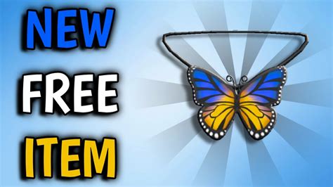 Free Ugc Butterfly Necklace Roblox Youtube