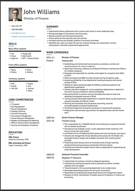 5 Finance Cv Examples How To Write A Cv For Finance Jobs With