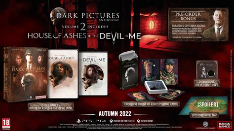The Dark Pictures Anthology Volume 2 House Of Ashes And Devil In Me