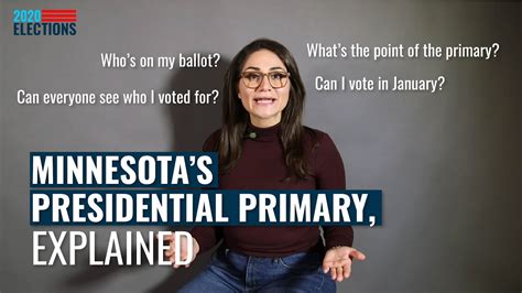 Election 2020 Minnesotas Presidential Primary Explained Youtube