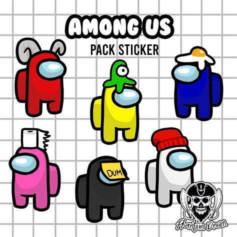 Among Us Stickers Etsy