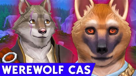 New Werewolf Cas Painting Video Sims 4 Werewolf News Youtube