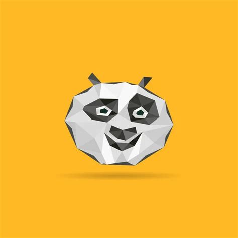 Panda Low Poly Stock Vectors Royalty Free Panda Low Poly Illustrations