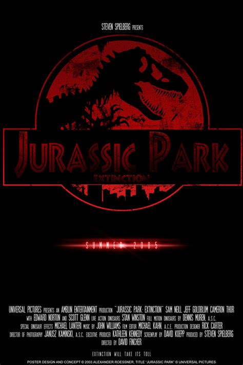 Jurassic Park 4 Logo By Rexbiteandspinopark On Deviantart