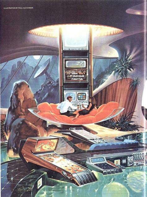 Retro Futurismo Sci Fi Science Fiction Vintage Ilustraciones Retro Futuristas A Os S Y S
