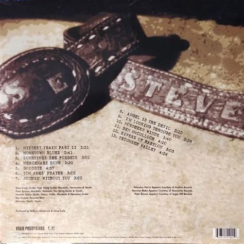 Steve Earle Train A Comin Lp Steve Earle Lp Album Muziek Bol