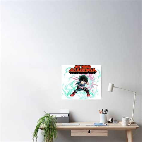 My Hero Academia Mega Deku Sprite Poster By Bestanigear Redbubble