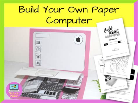 Build Your Own Paper Computer Teaching Resources