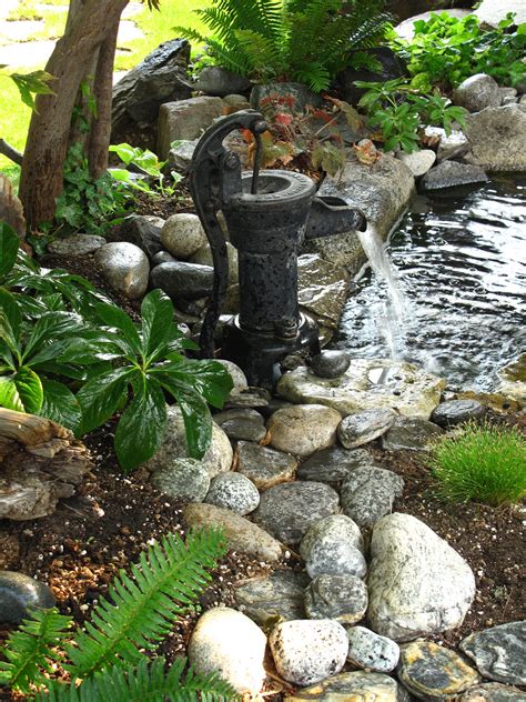 Besides finding good quality brands, you'll also get plenty of discounts when you shop for. an old water pump makes just the right splash... | Garden ...