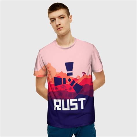 Buy Mens T Shirt Design Game Merch Rust Idolstore