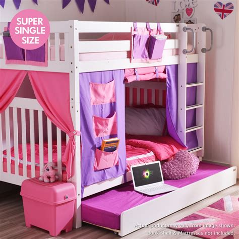 This teak bed frame can be customised in super king size, super queen and in super single sizes as well. Bunk Beds/ Kids Bed/ Katil 2 Tingkat/ Super Single Bed ...