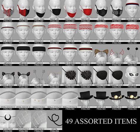 Misc Accessories Ultimate Collection Pralinesims On Patreon Sims 4