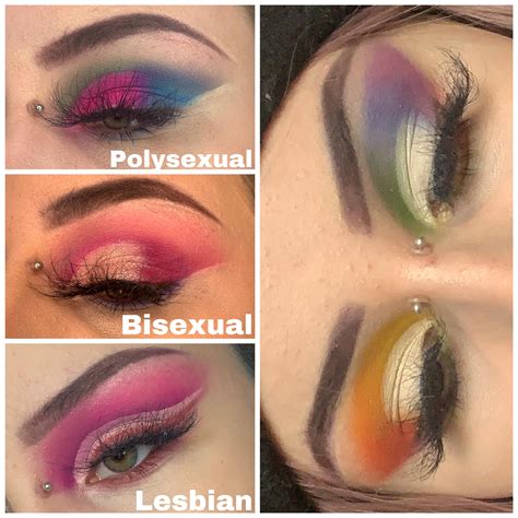 Doing An Eye Makeup Inspired By Pride Flags Every Day For Pride Month R Mua