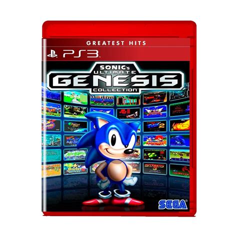 Jogo Sonic Ultimate Genesis Collection Ps3 Loja Sport Games