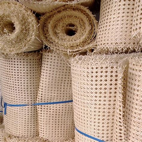 Rattan webbing roll in the webshop. Woven Rattan Sheet - Cane Webbing - Webbing Rattan Roll ...