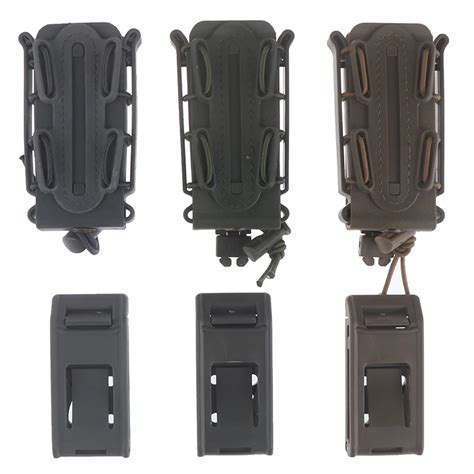 Tactical Molle Waist Belt Magazine Pouches 9mm Military Shooting Mag