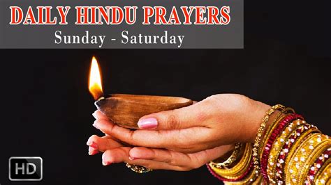Hindu Daily Morning Prayers Deities And Rituals Of Seven Days Of Week