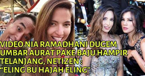 Video Nia Ramadhani Dugem Pake Baju Hampir Tlanjang Viral Netizen Bu