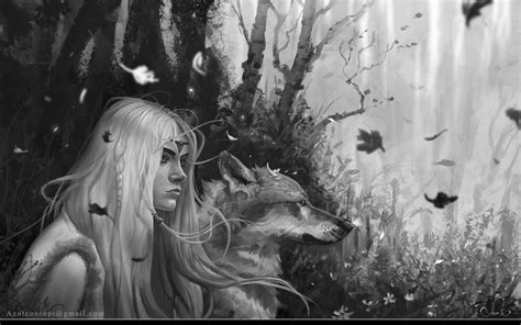 Forest Girl By Azot2018 On Deviantart