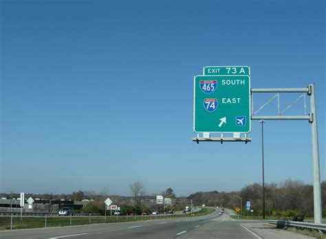 Interstate 74 Aaroads Indiana