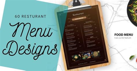 60 Restaurant Menu Designs The Most Unique Designs Of 2021 Creative