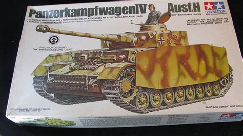 German Panzerkampfwagen Iv Tank Tamiya Model Kit 1 35 Etsy Tamiya