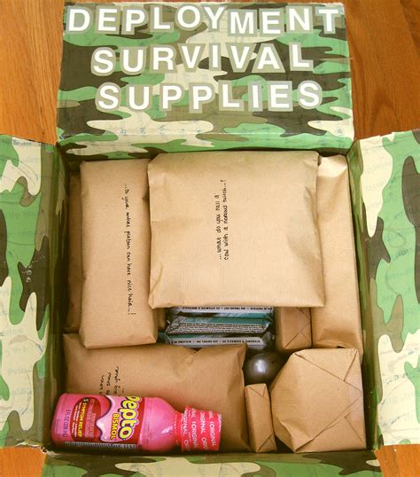 This Blog Has A Ton Of Cute Ideas Military Care Package Soldier