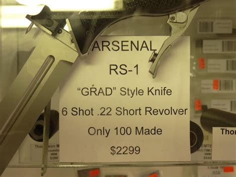 Obscure Object Of Desire Arsenal Rs 1 Kniferevolver The Truth About